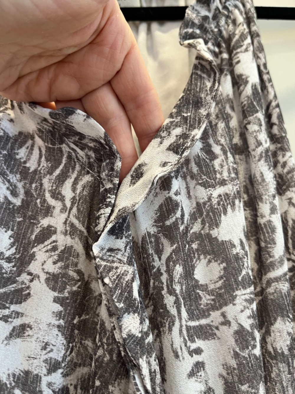 All Saints Nylah Rosa Sleeveless Floral Maxi Dress in Gray and White - Picture 7 of 16